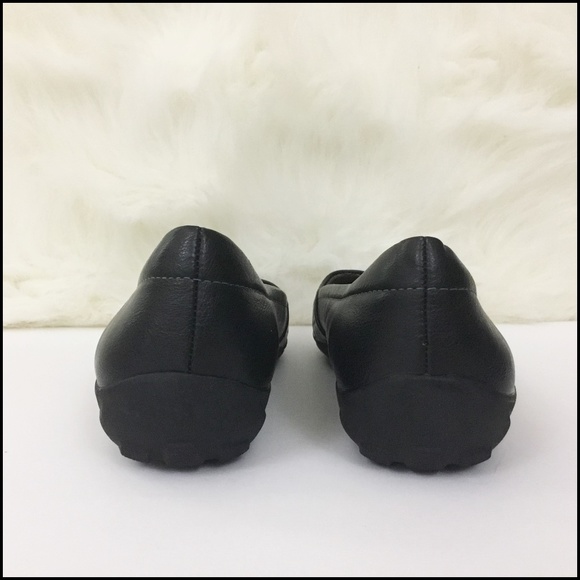 NWOB Natural Soul By Naturalizer Black Slip On Flat - Picture 4 of 8